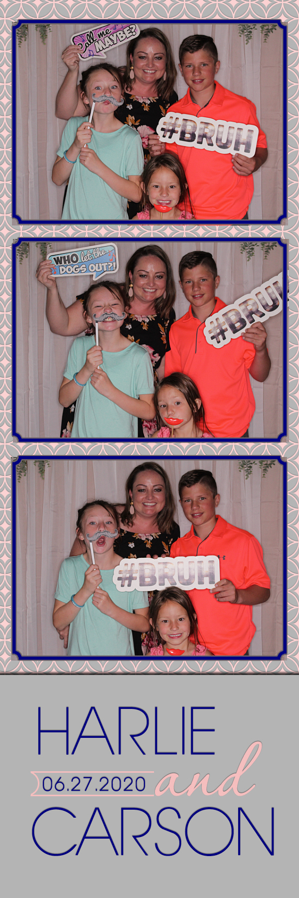 Carson and Harlie's Wedding | View more photos from the event at gallery.photoboothbillings.com/u/PhotoBoothBillings/Carson-and-Harlies-Wedding